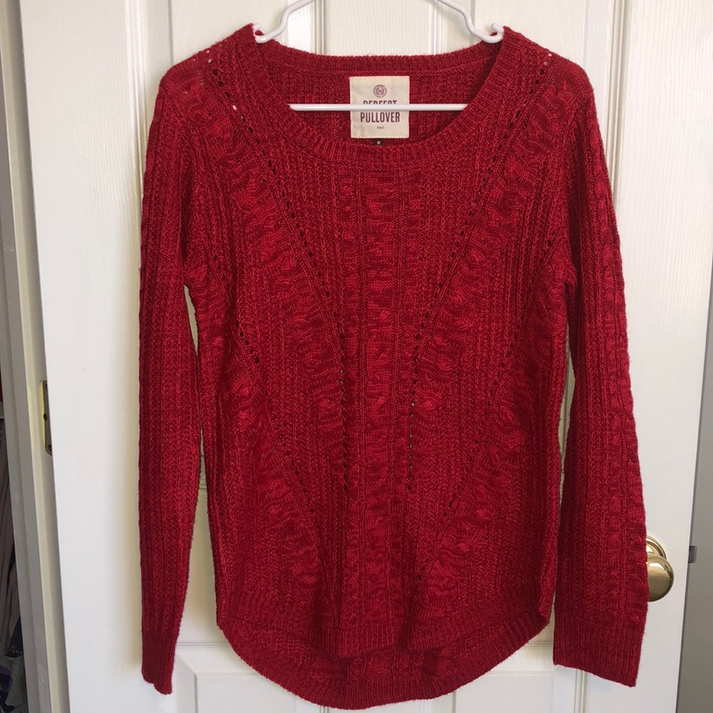 SO Coral Sweater